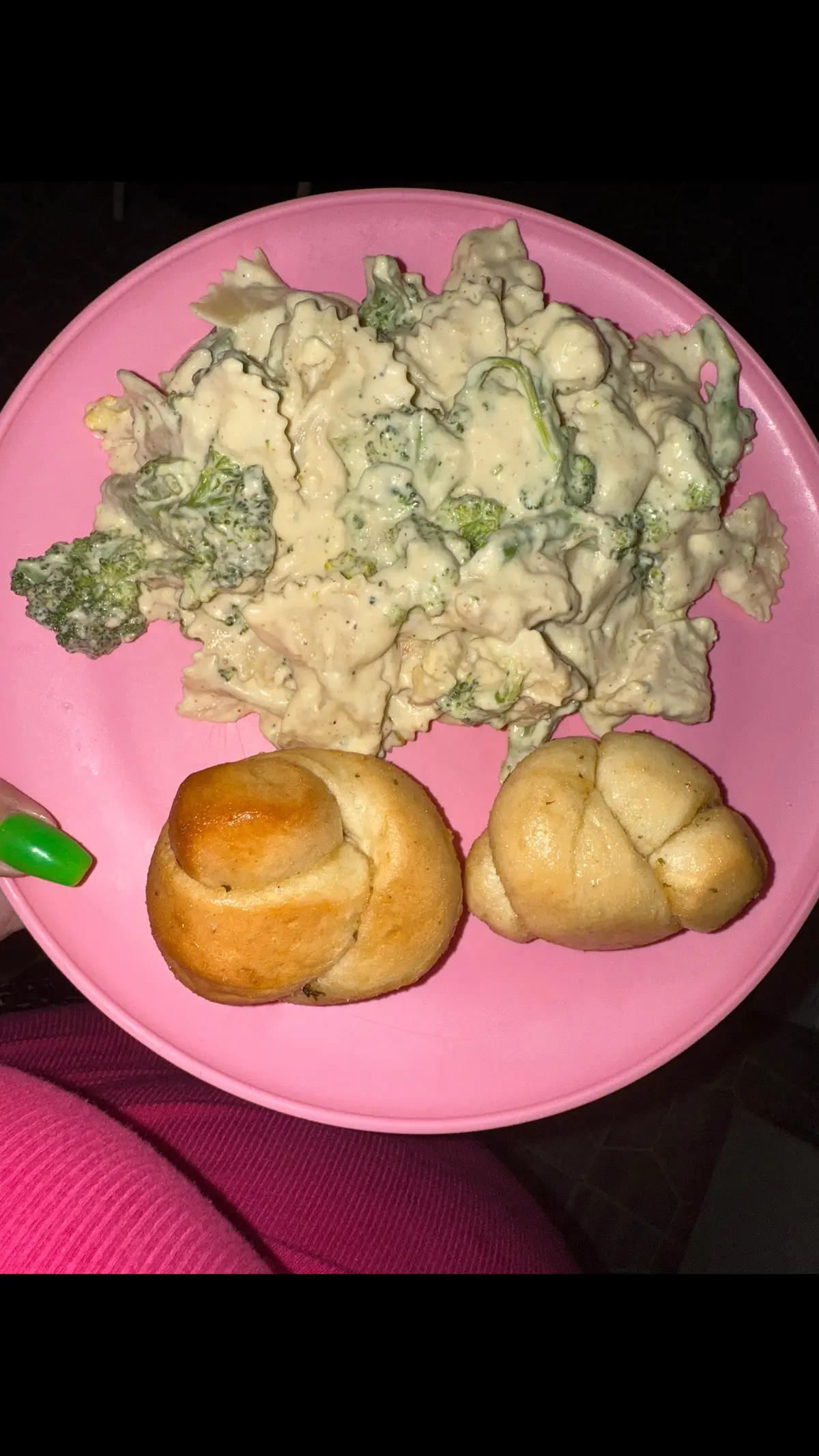 chicken alfredo 🤤 
