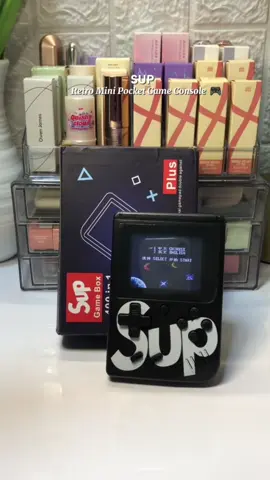 love this cutie retro gameboy🥰 dami games, balik pagkabata ka talaga🥹  #SUP #gameconsole #games #gameboy 