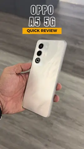 Oppo A5 5G (2025): Hands On & Quick Review!! #oppoa55g #oppo #quickreview #handson #foryou #viral #review #unboxing #latesttech #techreview #smartphone @follower @everyone  In this hands-on review, we discuss the design, and full specs of the all-new Oppo A5 5G—the the latest budget-friendly smartphone from Oppo. Does it live up to the hype? We’ll explore its 6.67-inch IPS LCD 120Hz display, Mediatek Dimensity 6300 CPU, a massive 6000 mAh battery capacity with 45 Watts fast charging, 50MP main camera and 8MP selfie shooter, with IP65 dust and water resistant and military grade drop resistant for improved durability.   🔔 Subscribe & Hit the Bell for more foldable phone reviews:    💬 Let us know in the comments: Would you grab the Oppo A5 5G (2025)?   Follow me in my Socials: Facebook: https://www.facebook.com/TechJeof YouTube: https://www.youtube.com/@TechJeofTV07 ___________________ For business inquiries: contact.jeofreymendevil0507@gmail.com