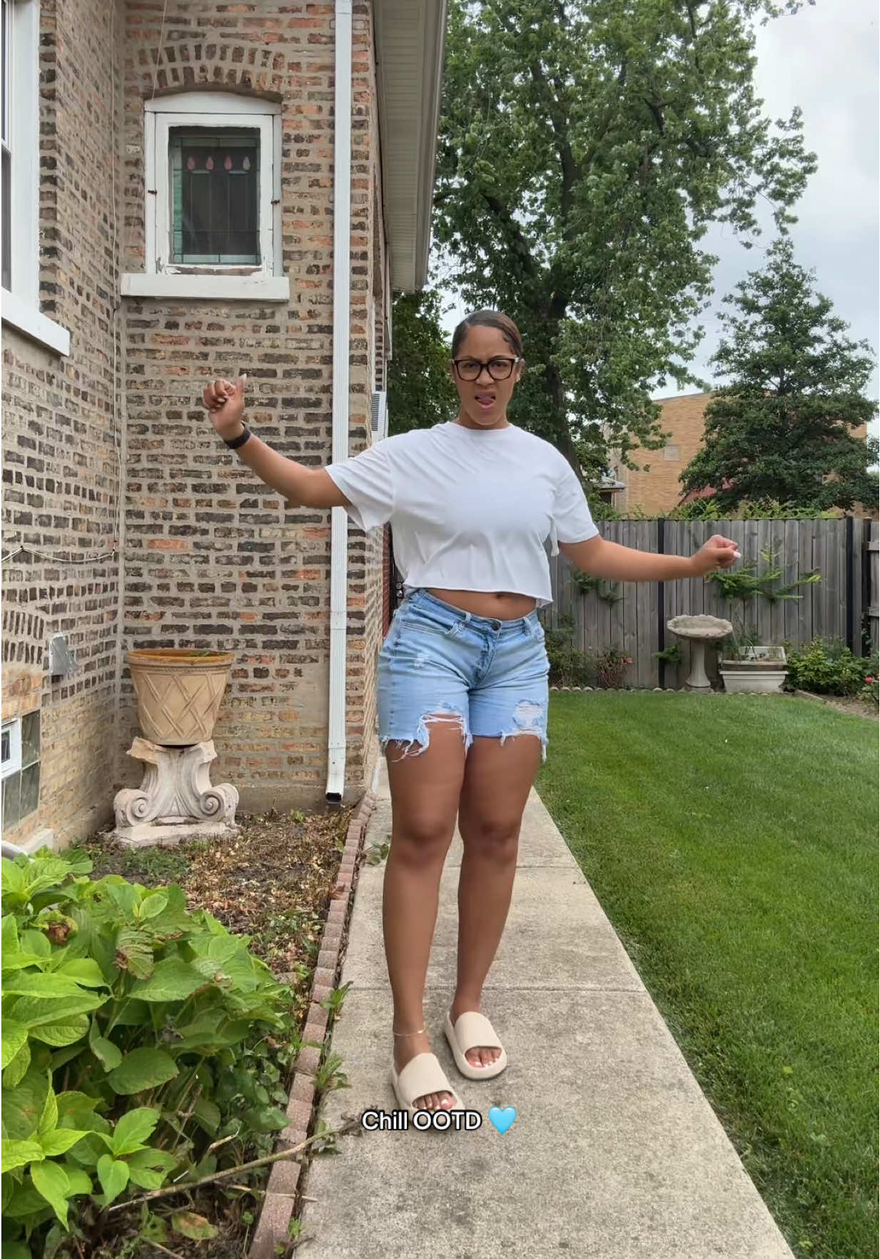 Chill ootd 🩵 #fyp #fypシ #OOTD 