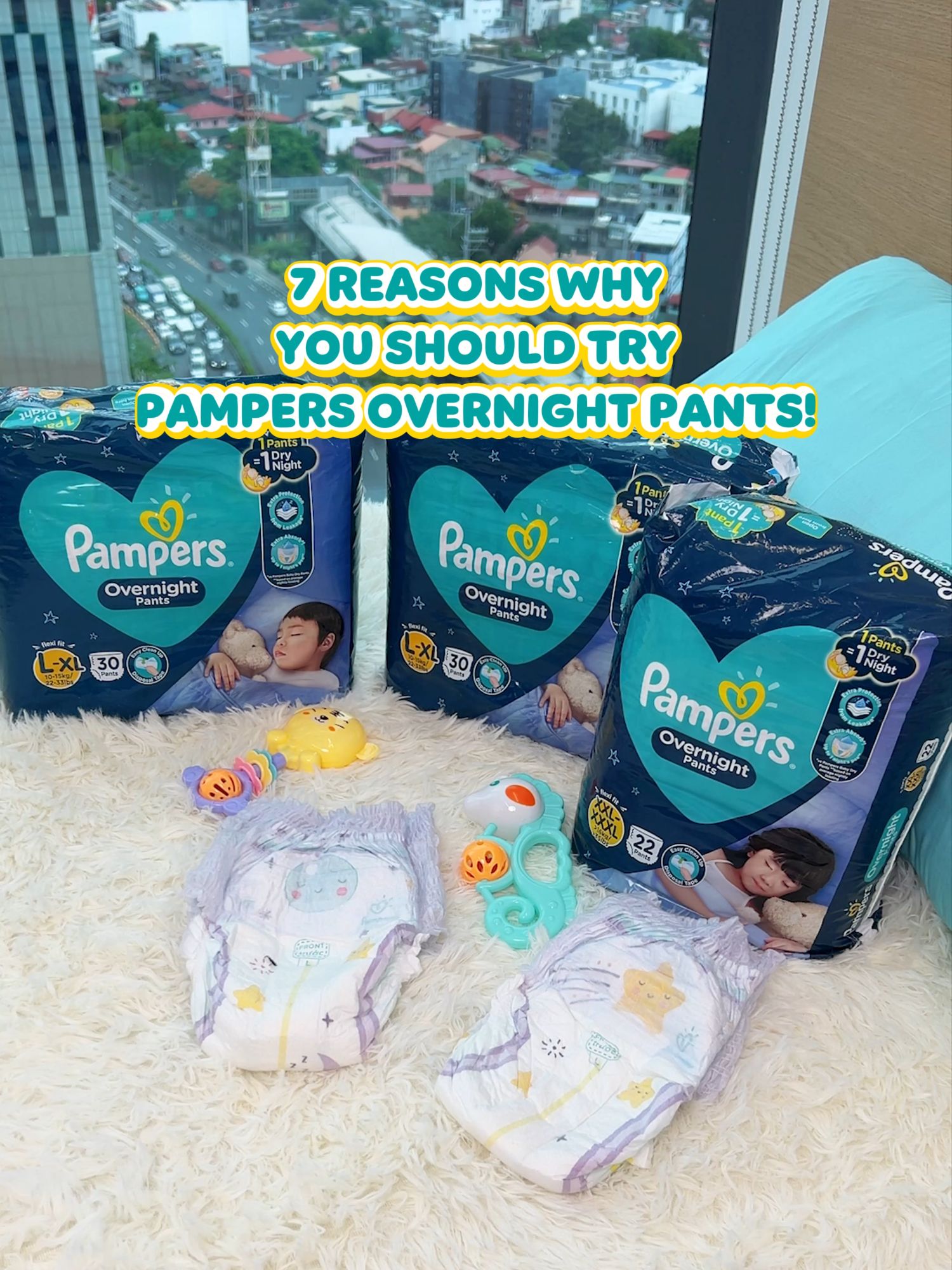 7 reasons why you should try Pampers Overnight Pants for your baby? 🌙🍼 Trusted na rin ‘to ngsigurista moms and dads! Kaya this 7.7 Mega Markdown Sale, uulan ng sulit bundles sa basket angsigurista parent, hindi nagpapahuli… CHECKOUT NA! 🛒💙​ #PampersPH #Diapers #77MegaMarkdownSale