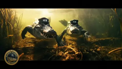 Nobody hides from the swamp  #alligatoralcatraz 