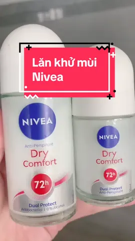 Lăn khử mùi Nivea Dry Comfort #nivea #lankhumui #dry #comfort #chamsoccothe #xuhuong 