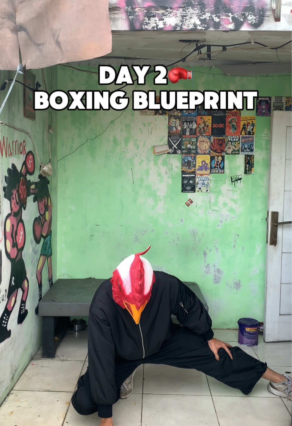 Day 2 Focus on Jab🥊 Let’s level up together!🔥🐔 #boxing #viralhit #tutorial 