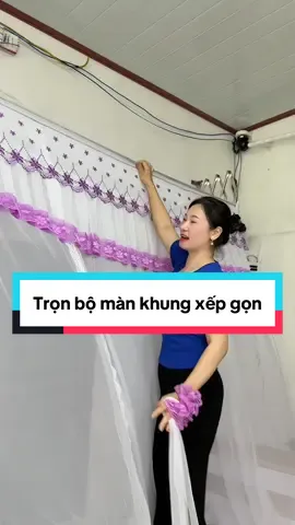 Bác nào bảo cái màn khung xếp này không ra gì .Shop Rèm Màn Hiền Đông #thomay #man #mung #mankhungxepgon #manchongmuoi #mungchongmuoi #mankhungcaocap #xuhuong #xuhuongtiktok #thinhhanh #thinhhanhtiktok #tiktokshop #remmanhiendong 