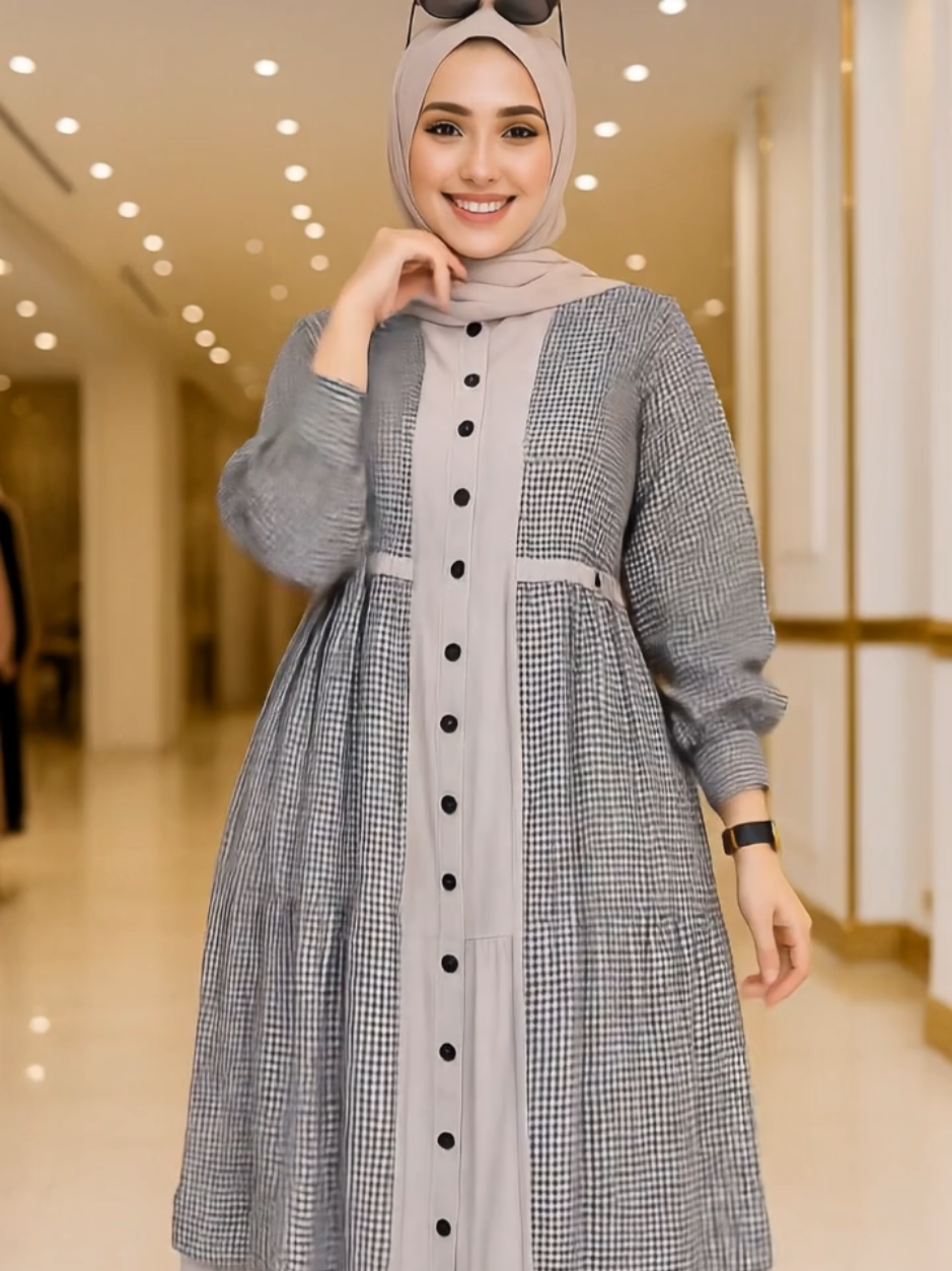 Senja Dress Gamis Muslim Wanita #dress #dresses #gamis #gamiskekinian #guncang77 #trending #fypシ゚ #trendingvideo 
