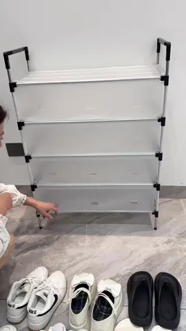 Rak Topi Sepatu Rak sepatu tahan debu Serbaguna Rak sepatu lantai lantai Gantungan tas pakaian #raksepatuantidebu #tempatsepatu #raksepatuserbaguna #fypindonesia 