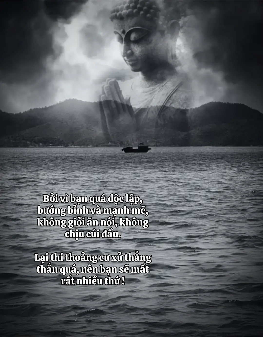 Chứ nhất định không được đánh mất chính mình ☺️ Cứ vậy thôi.