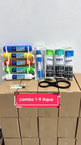 combo trọn bộ 1-9 tất cả các lõi trong máy lọc #loilocnuoc 