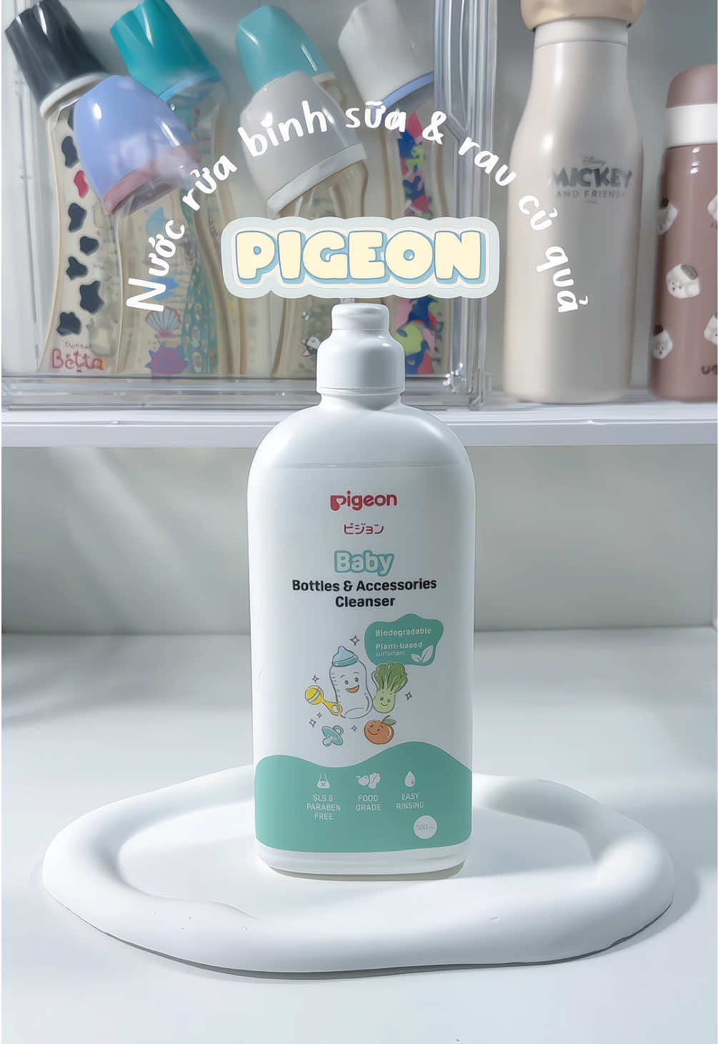 em này rửa được cả rau củ quả nên siêu an toàn & lành tính nha các bà ưi #memeivabeshin #pigeon #nuocruabinhsua #nuocruabinhsuapigeon #nuocruabinhsuavarauqua 