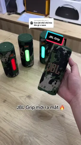 Trả lời @🤍 Em này mới ra của nhà JBL luôn anh ạ  Có đèn RGB, chất âm hay nhỏ gọn và đối thủ trực tiếp của Flip 6 lẫn Flip 7 luôn đó  #jblgrip #halinhaudio #bassboosted #jblspeaker #jbl #basstest 