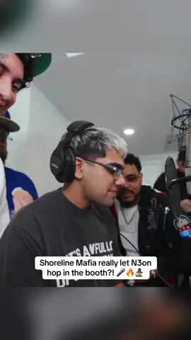 N3on went from streamin’ to spittin’ — Shoreline Mafia let him record a track live in the studio 👀 Is Lil Chango the next rap star?! 💽💎 #N3on #ShorelineMafia #OTX #LilChango #RapDebut #StreamToStudio #NewHeat #StudioVibes 
