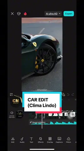 CAR EDIT - Clima Lindo #CapCut ⬆️ Click here to use my template #climalindo #car #caredit #capcut_edit #templatecapcut #capcutpioneer #pioneertemplate #cncreator #nicetemplatefyp #fyp #viral *DISCLAIMER: All credit goes to the rightful owners of the videos and photos featured in this template. I just created this CapCut template to make it easier for everyone to use and enjoy. Happy editing! 