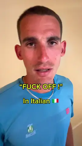 Italian you won’t learn in school: how to tell someone to f*** off 🤫 Follow for more! #italianphrases #learnitalian #languagelearning #italianslang #fyp #italian #viral 