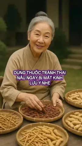 Dùng thuốc tránh thai nâu ngày bị mất kinh lưu ý nhé #thaoduocbanam #tramamxoi #caymamxoi #roiloankinhnguyet #roiloannoitiet 