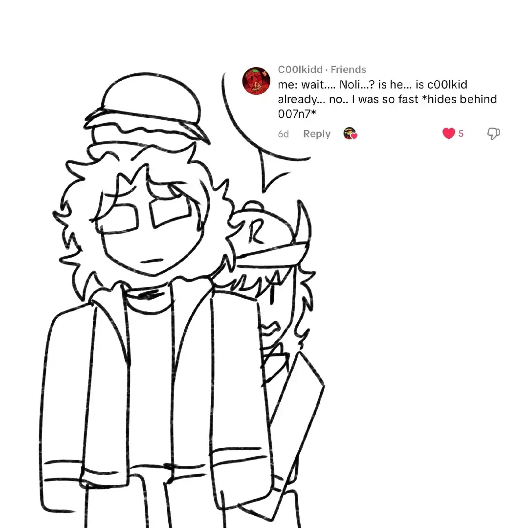 oh no lore. Is c00lkidd gonna be okay? D: ive been so busy sorry its so late 😔 im trying out new techniques and stuff, but i might move over to procreate soon, unless ibis will cooperate with me for once 😔 maybe I should up my game. that might help lmao :> 🪙 #roblox #comic #noli7n7 #noli #forsakenroblox #forsaken #007n7forsaken #007n7 #forsakenfanart #Noli #c00lkidd #c00lkiddforsaken #007n7andc00lkidd #noliroblox #noliforsaken 