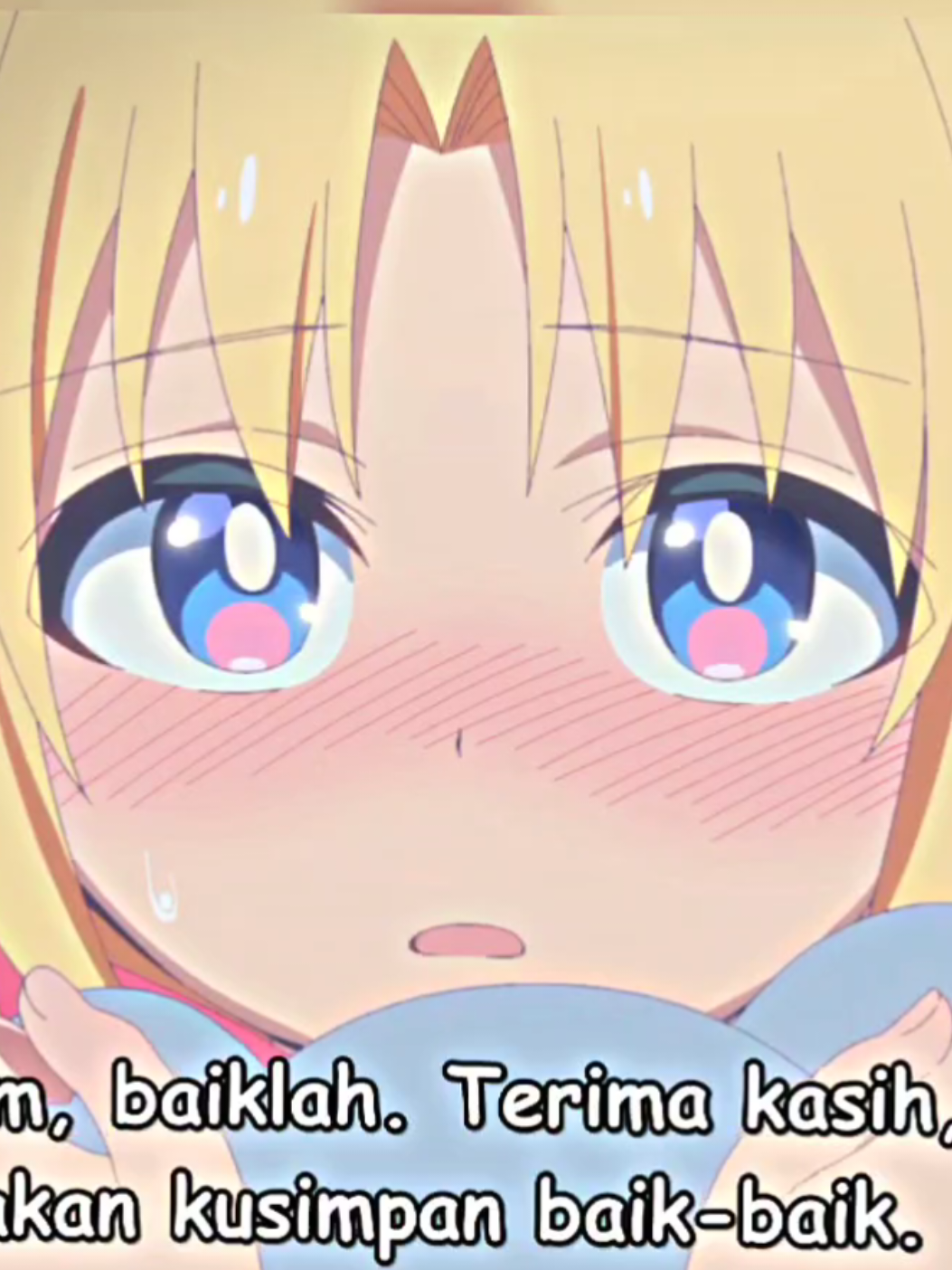 Bulenya kawaii🥰 #anime #gamecentershoujotoibunkakouryuu #fyp 