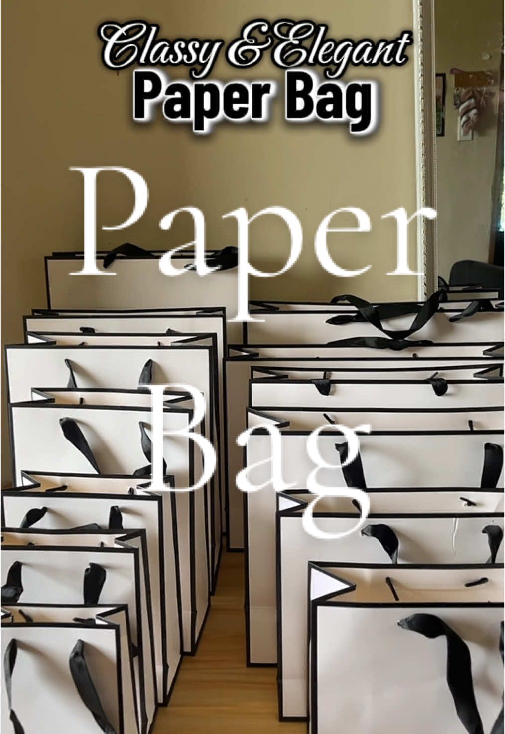 High Quality Paper Bag #paperbag #giftwrap #giftpaperbag 