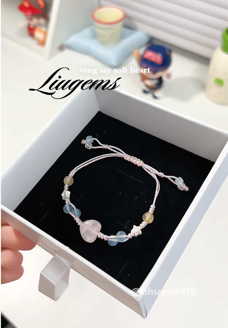 Vòng tay vải mix đá trẻ trung năng động @Liugems Official #liugems #vongtayhandmade #manifest #softheart #vongtaynu #viralvideo #xuhuong #xh #nhuyne410 
