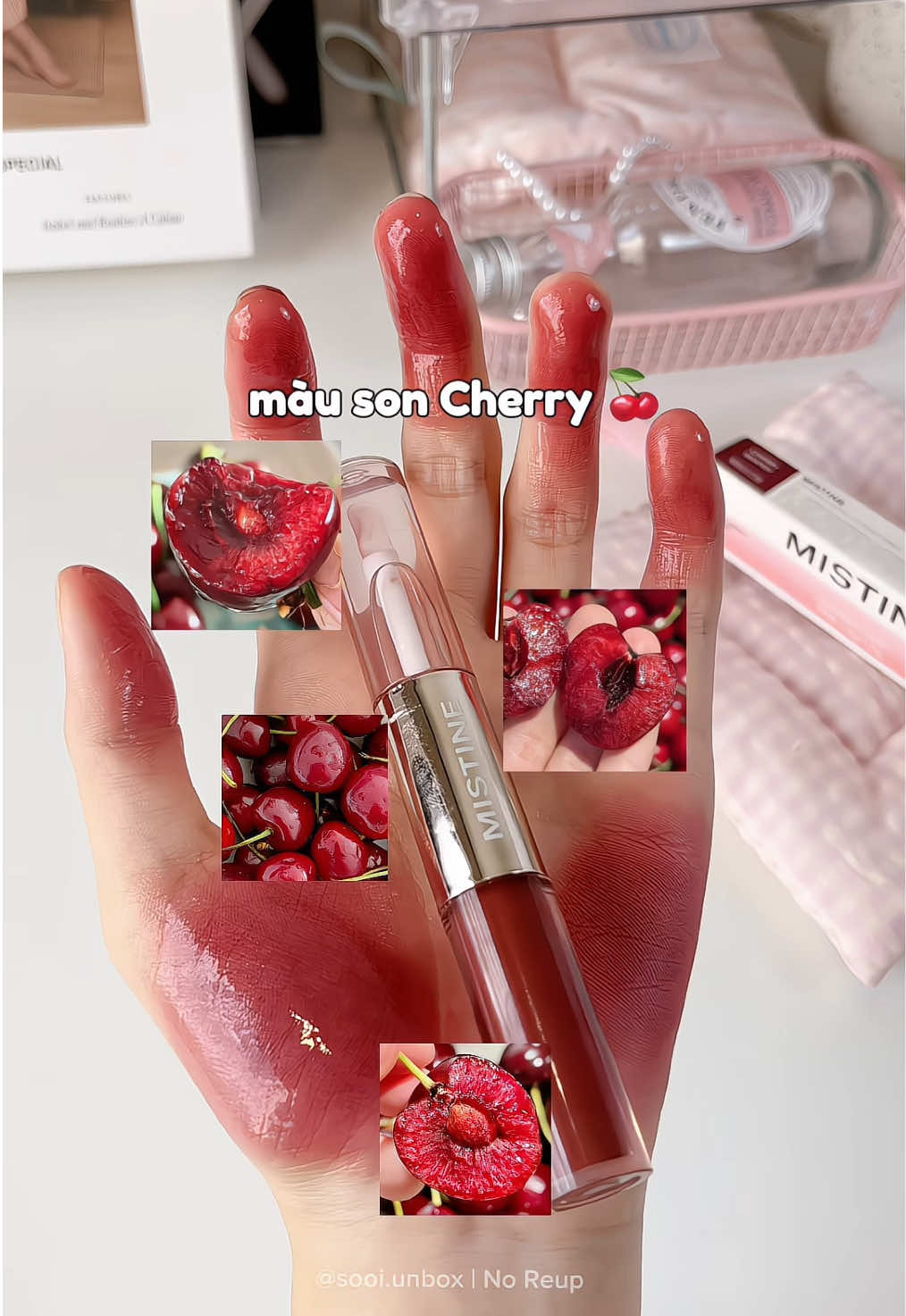 Son kem hai đầu MISTINE xinh lắm mấy nàng ơii 🍒 #MISTINE #MISTINELIPDUO #sonhaidau #son #goclamdep #reviewlamdep #makeup #sonmoi #sonxinh #fyp #viral #xuhuong 