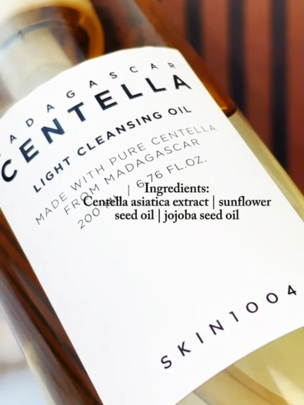 cinta bgt sama cleansing oilku yg satu ini💯#cleansingoil #centella #skin1004 #SKIN1004 