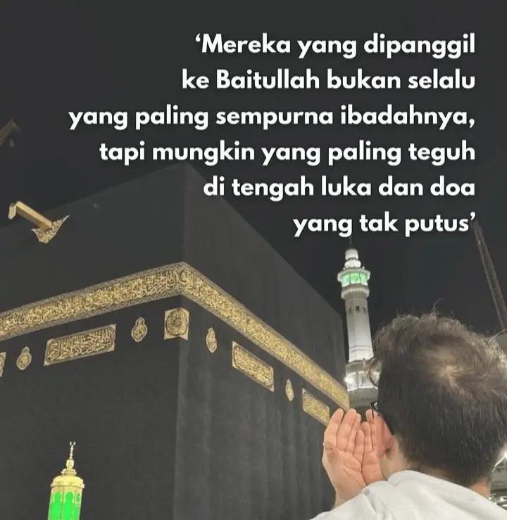 Semoga segala doa dan harapan yang selama ini kita panjatkan kepada Allah SWT untuk menjejakkan kaki ke Baitullah dimakbulkan oleh-Nya. Moga Allah membuka jalan, mempermudah segala urusan, dan menjemput kita menjadi tetamu-Nya di Tanah Suci dalam keadaan sihat, tenang, dan penuh rasa syukur. Amin Ya Rabbal 'Alamin, Amin Ya Rabbal 'Alamin.. #labbaikalhummalabbaik #umrah #haji #makkah #madinah #dhuyufurrahman #tetamuallah #allahummashollialasayyidinamuhammad #rabbiasirwallatuasir 