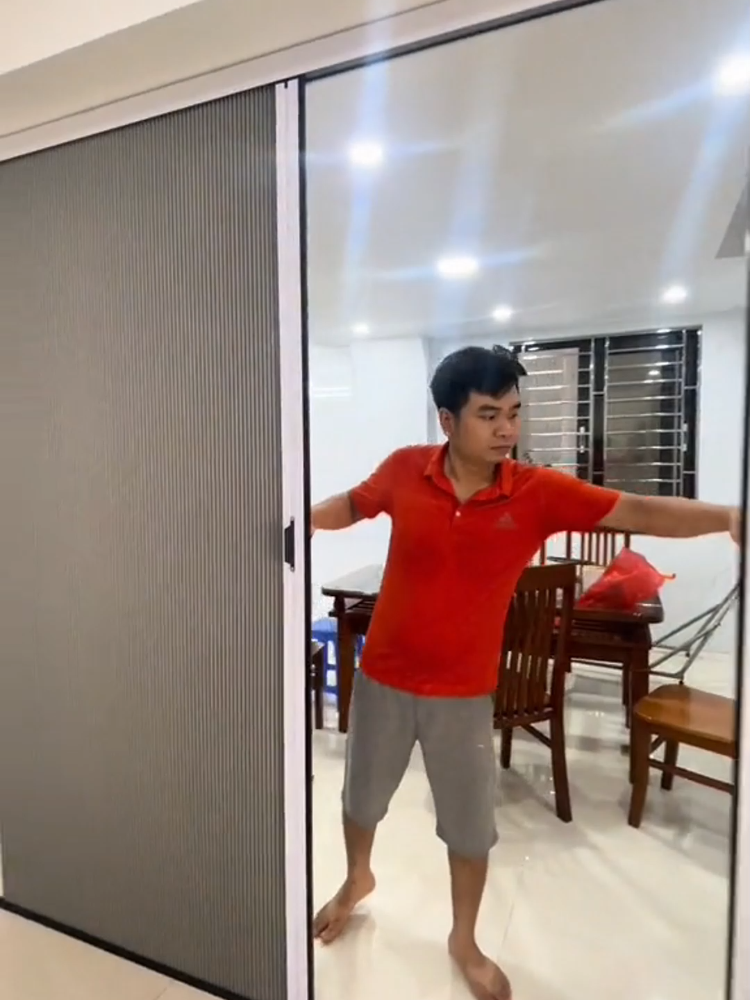 Vách ngăn phòng rèm tổ ong, cản sáng cách nhiệt #vachnganphongtoong