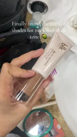 Chestnut 🌰 Medium deep Olive 🫒 Loyal for 4 years 💚 #blktintedsunscreen #blk #tintedsunscreen #oliveskintone 