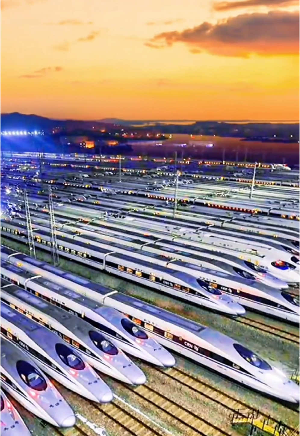 This is China 🇨🇳 As of October 2024, China has put into operation more than 3,300 railway passenger stations, including over 1,300 high-speed railway stations. 根据国铁集团发布的消息，截至2024年10月，中国建成投用的铁路客运车站超3300座，其中高铁车站超1300座。#china🇨🇳 #China #asian #discoverchina #带你看中国 #trains #asian #train 