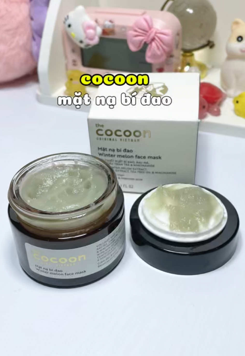 mặt nạ chân ái cho team da d.ầu nhiều m.ụn ẩn nè 🥒🌿 #matna #matnabidao #cocoon #mask #skincare  #xuhuong  #GocLamDep 