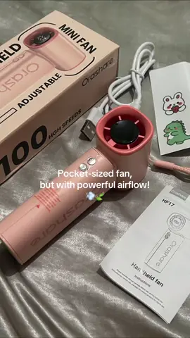 Beat the heat with Orashare HF17! 🔛🔝💨🍃 Compared to other mini fans? This one's in a league of its own. #orashare #orasharehf17 #handheldfan #minifan #highspeed #pocketsize #viral #fyp #fan 