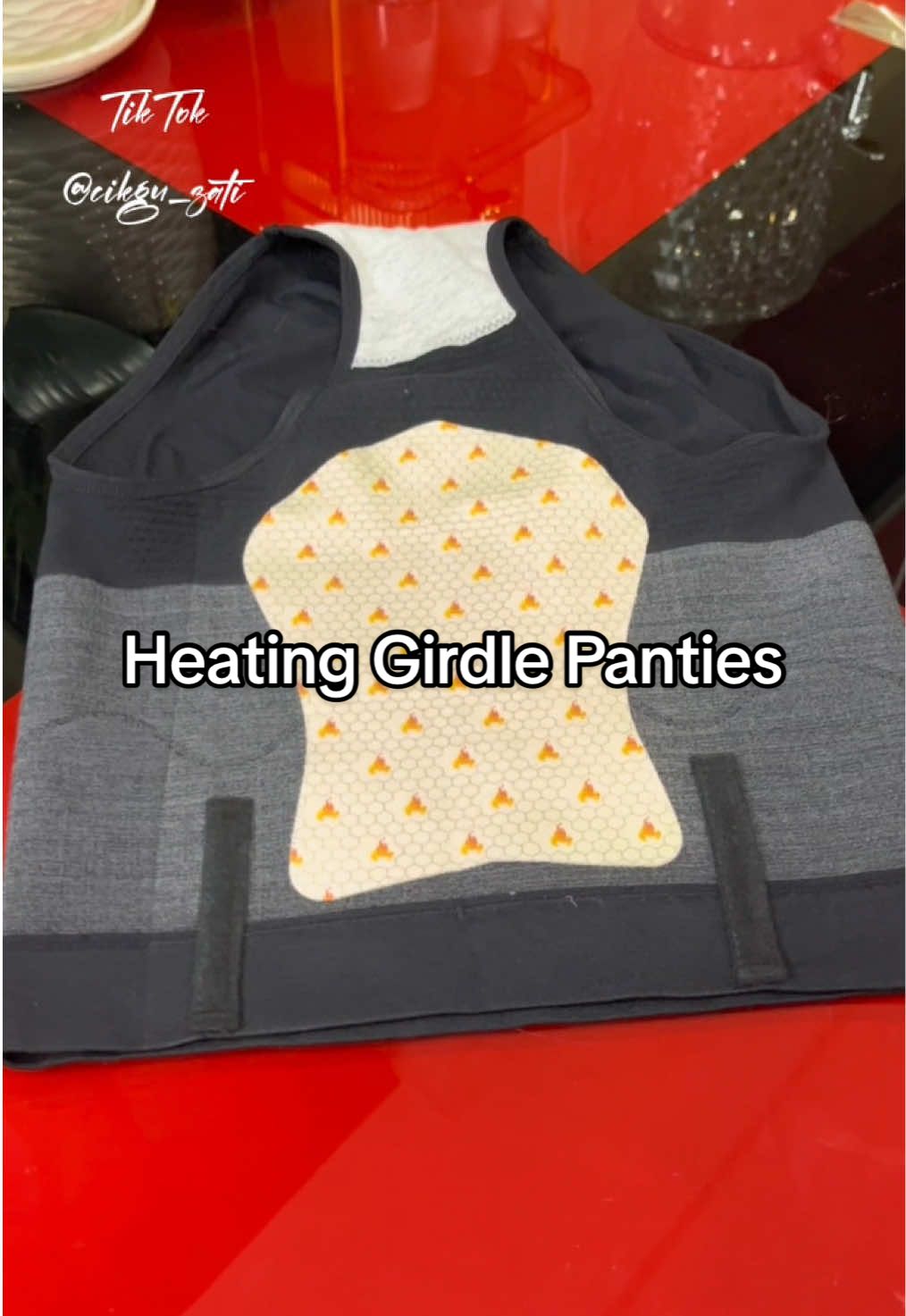 Heating girdle panties, selesa dan sedap pakai. Sorot lelemak kat peyut korang. Heating pad akan slowly bak@rr lelemak area peyut. Jom grab! #girdle #girdlepants #heatinggirdle #girdlemurah #girdleviral #girdlebodyshaper 