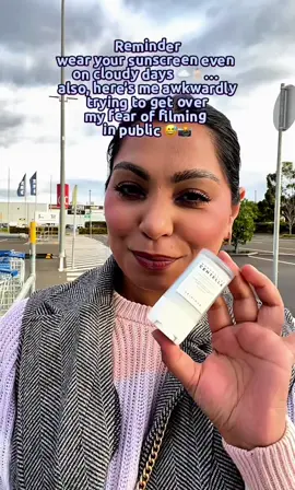 Cloudy skies? Still wearing SPF with one of my favourite sunstick from @Skin1004 Best part is can be worn on top of makeup 💄 ☁️✨ Also, slowly getting over my fear of filming in public 😅📸 One awkward stare at a time lol  @SKIN1004 US  #skincarereminder #ugclifestyle #spfeveryday #skincare  #sunscreen  #kbeauty  #acnesafe  # #skincareroutine #skin1004  #creatorsearchinsights 