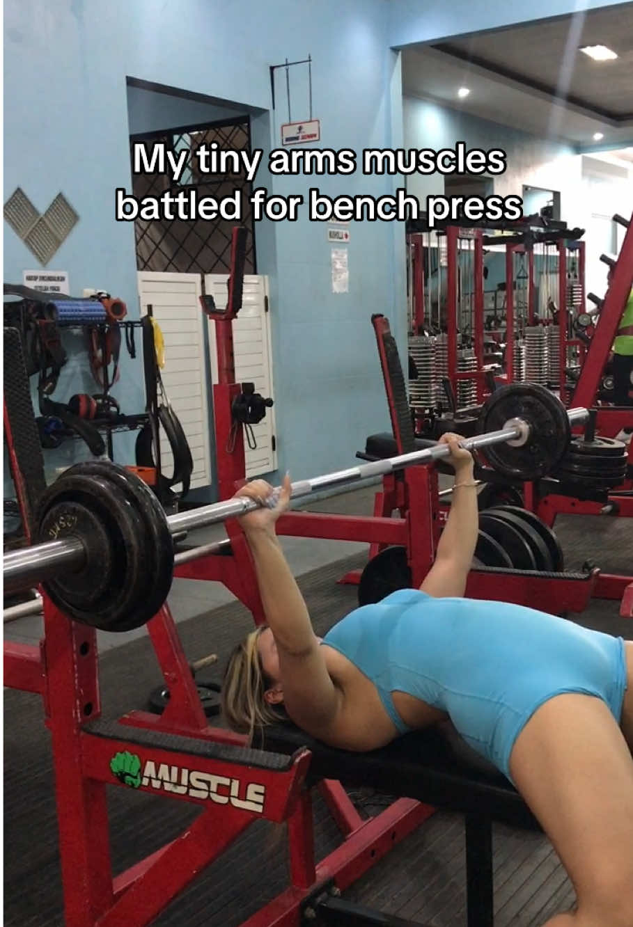 #gym #powerlifting #benchpress #chestworkout #GymTok #fyp 