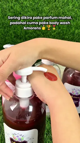Wangi nya tahan lama, dan busa nya melimpah 🥰✨  #bodywash #sabunmandi #amorens 