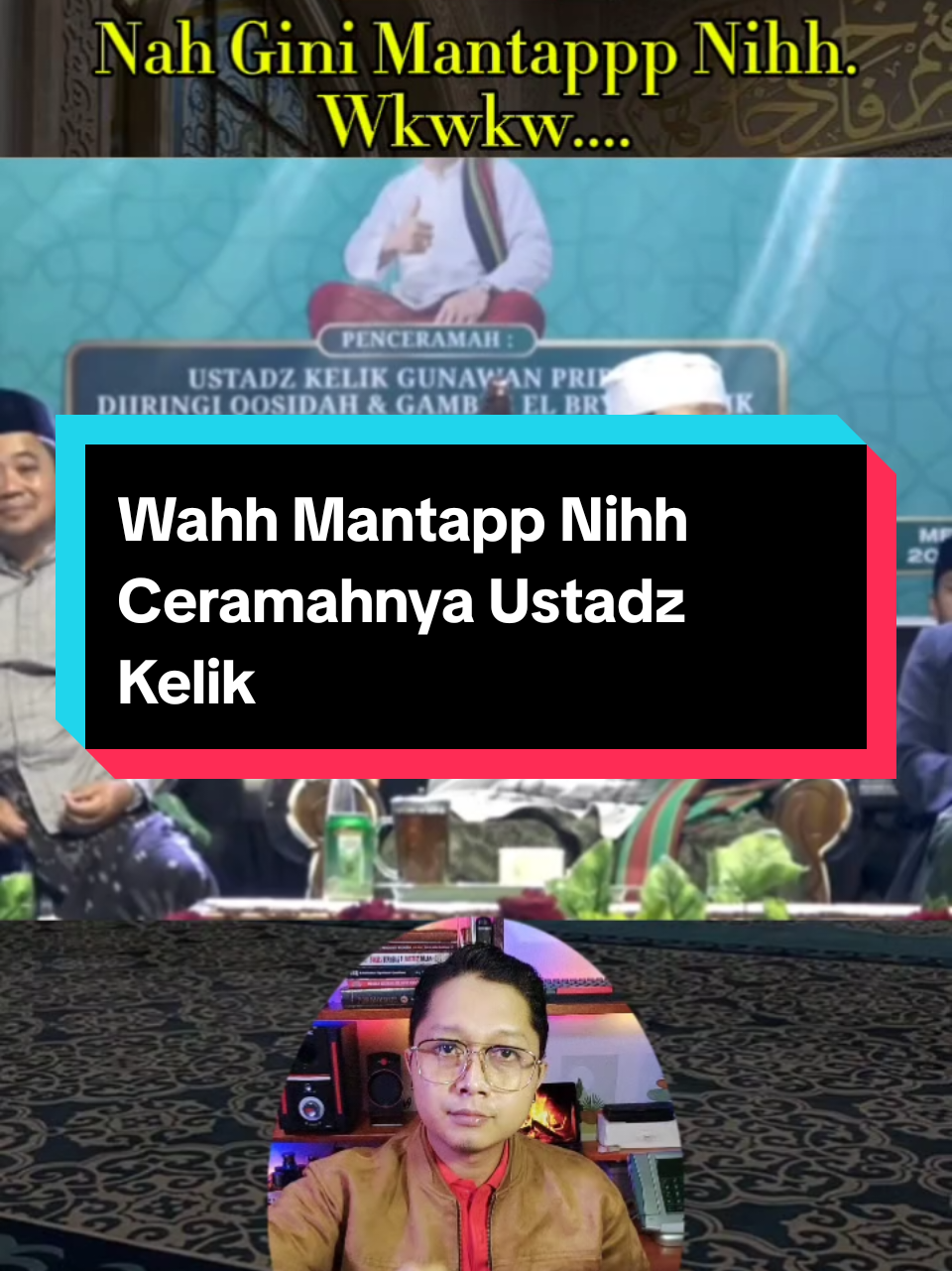 Pengajian Lucu Ustadz Kelik . . . . Full di YT: Ustadz Kelik Gunawan Pribadi #pengajian #pengajianlucu #pengajianngakak #ngakak #lucu #ceramah #ceramahlucu #kajian #ustadzkelikgunawanpribadi #CapCut 