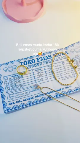 #emasmuda #emaskadar18k #fyp 