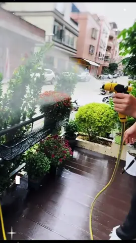 Bộ vòi xịt 6 chế độ xịt. #bovoixit #bovoixittangap #bovoixitruaxe #tienich #muataitiktok 