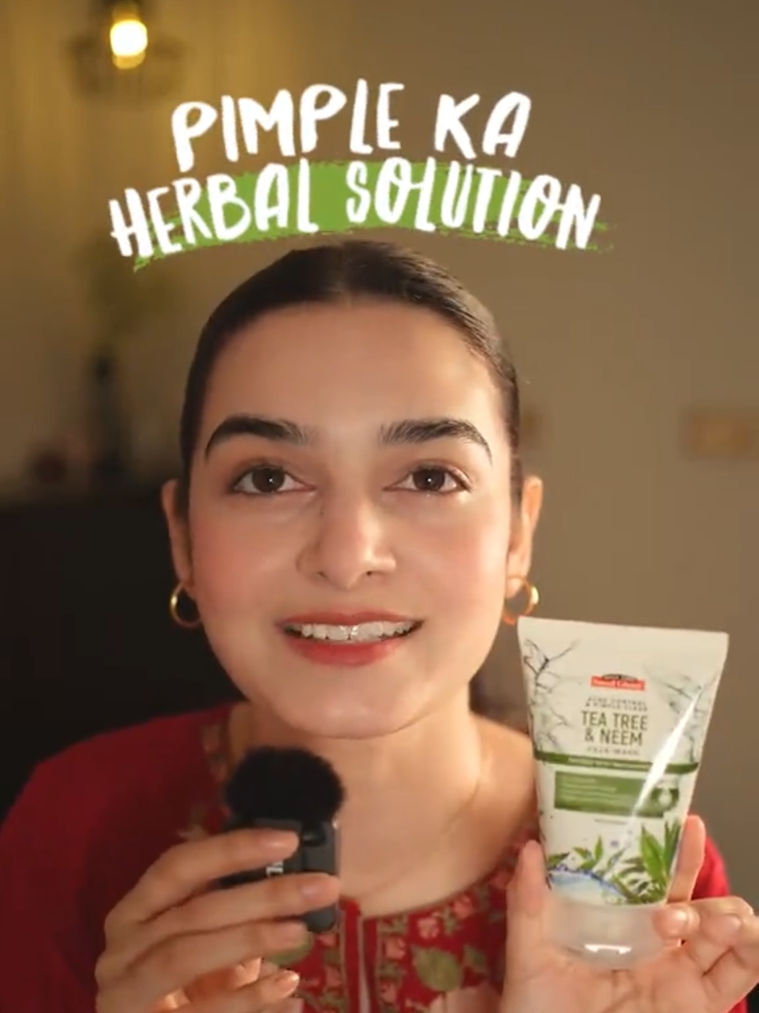 @kainat_faisal keeps her skin clear, calm, and glowing with Tea Tree & Neem Facewash! Formulated with herbal ingredients, this is her go-to Pimples ka herbal solution Shop Now: http://bit.ly/46mXzQR   #saeedghani1888 #saeedghaniherbal #acne #AcneSolution #shopnow