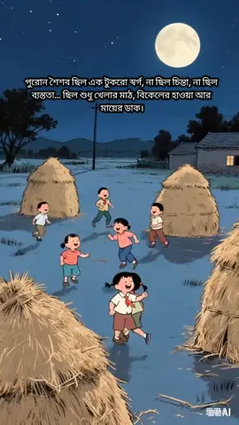 শৈশবের সেই দিনগুলো, যখন দুঃখ বলতে কেবল খেলনা ভাঙা বুঝতাম আর আনন্দ ছিলো একটা ছোট্ট চকলেট পেলেই। জীবন তখন অনেক সহজ আর সুন্দর ছিলো।