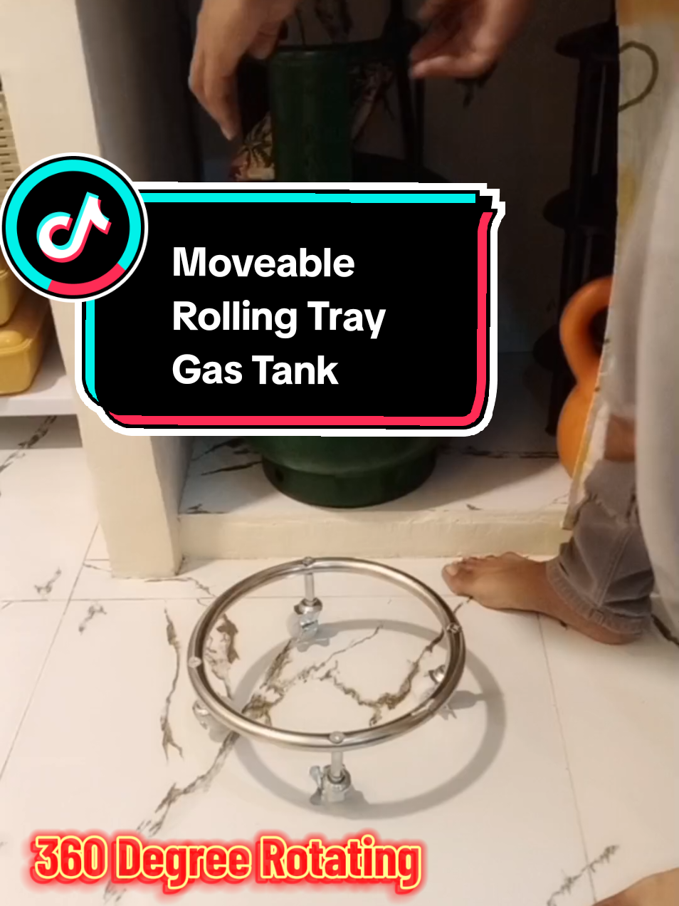 Stainless Steel Moveable Rolling Tray Gas Tank #moveablerollingtraygastank#stainlesssteel #120kg 