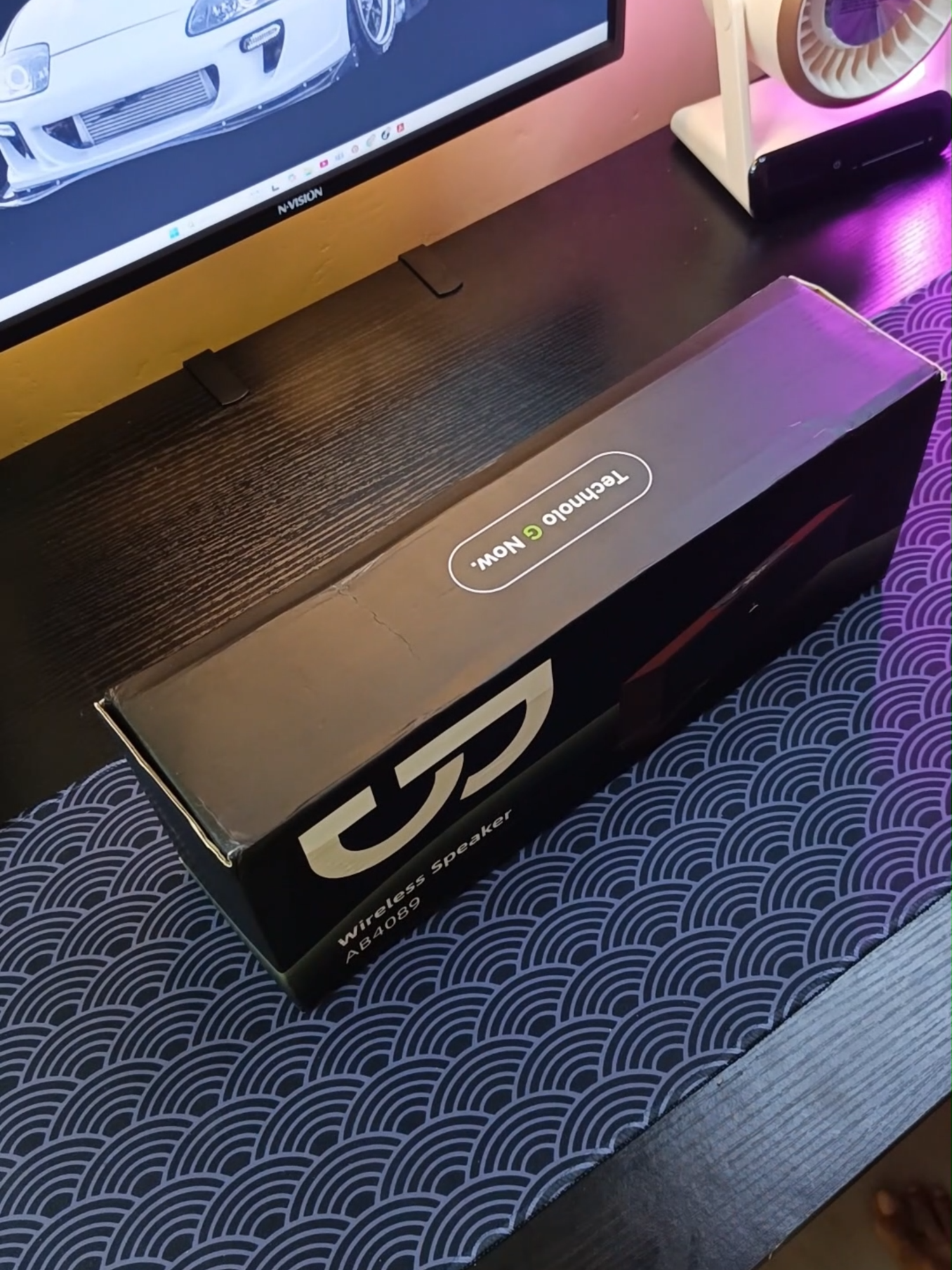 GOOJODOQ Wooden Bluetooth Soundbar- LED Desktop Speaker Supports Wired Connection + Bluetooth USB Speaker Computer Speaker. FOR SCHOOL #woodenbluetoothspeaker  #wirelessspeaker #bluetoothsoundbar #speaker #goojodoq