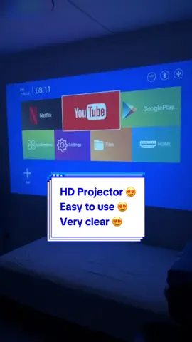 JY320 projector New upgraded HD projector Support 4K Portable projector Suitable for Android/Apple mobile phone projection Home theater level projector!  😍MINI AND PORTABLE Does not take up space Easy to put into bags 😍ANDROID 13.0 2+16G memory 😍Built-in screen projection software Easily connect to lOS & Android 😍Auto keystone correction Keep the image in the correct shape 😍180 degrees ROTATION CEILING PROJECTION 😍24GHZ/5GHz dual-band Fast speed #projector #hometheater #4k #hdprojector #createtowin 