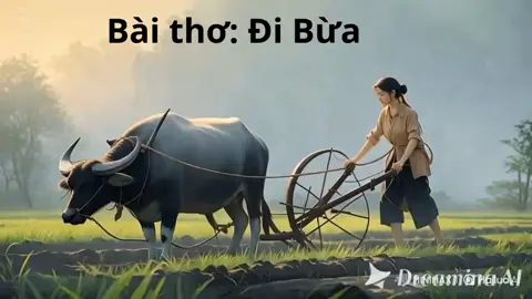 Bài thơ: Đi Bừa