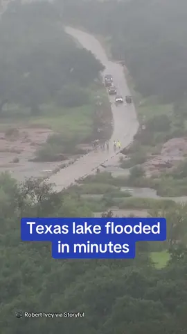 In just 10 minutes the Llano River swelled with floodwater as heavy rain and deadly flooding hit Texas. Reportedly, in Kerr County 21 children have died, with many more missing, with a total of 82 dead across the state. Read the full story on DailyMail.com #us #america #flood #weather #news 