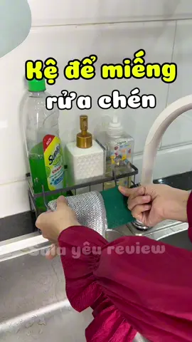 Trả lời @Shop Keo gia dụng Sắm em này đi mấy bà, bồn rửa chén sẽ gọn gàng sạch sẽ đỡ bị ẩm mốc👍  @Sala yêu review💋  #salayeureview #review #giadedoruabat #kedemiengruabat #kedungdoruachen #giadegieruabat #xuhuong #giadungtienich #viral #fyp 