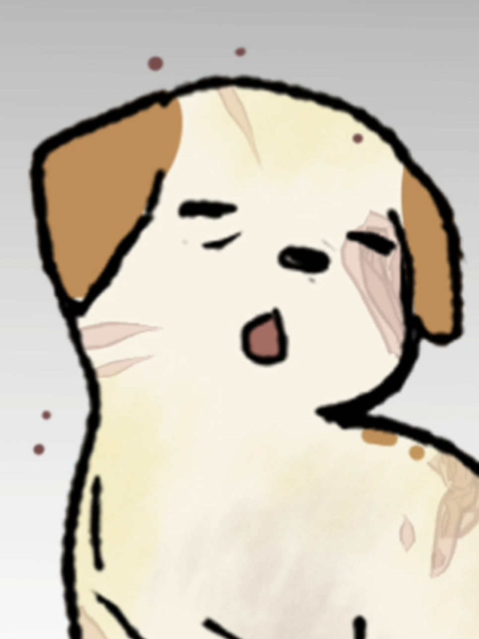 A little bit of vent All my pets have been adopted, but this is the first time I have a little one rescued directly from the street, it has been difficult his adaptation, he is reactive and he is afraid of people. Before he came into my hands he was at least two months in very bad conditions, I guess due to the bad condition he was in when he was picked up (wounds, anemia, tick disease, demodicosis, etc)  It has been a new experience for me, I have mixed feelings, honestly I am exhausted, sometimes I think I am not fit to take care of him but I am all he has, he needs me, anyway I never thought it would be easy, I trust everything will get better, I love him too much.