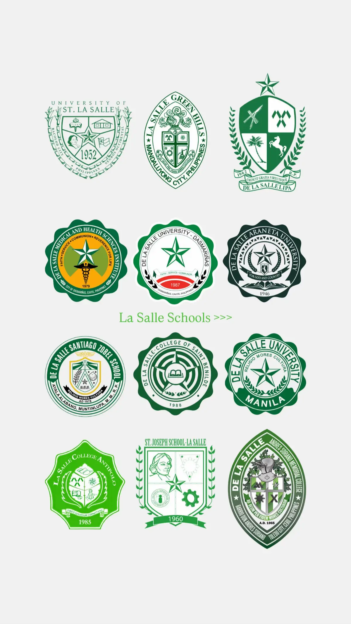 #dlsmhsi #dlsl #dlsu #dlsud #lasalle #lasallian #dlsmhsi #usls #lsca #lsgh #dlsau #csb #dlsz 