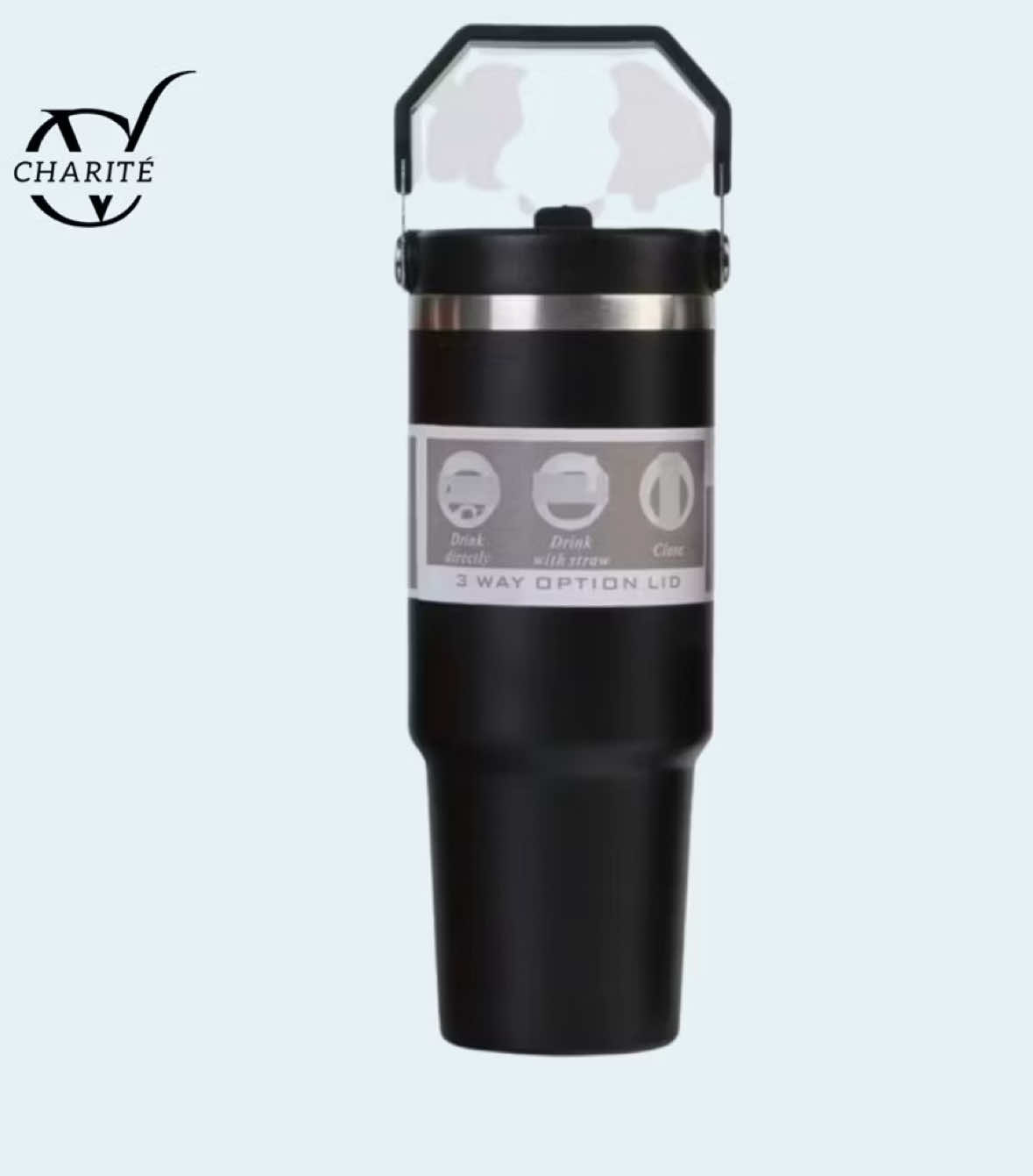 Tumbler Vacuum Handle 900mL #tumbler #botolminum #botolgagang #tumbler #tumblergagang #botolstainless #thermos #tumblervacuum #vacuumflask #botolanak #tumblerestetik 