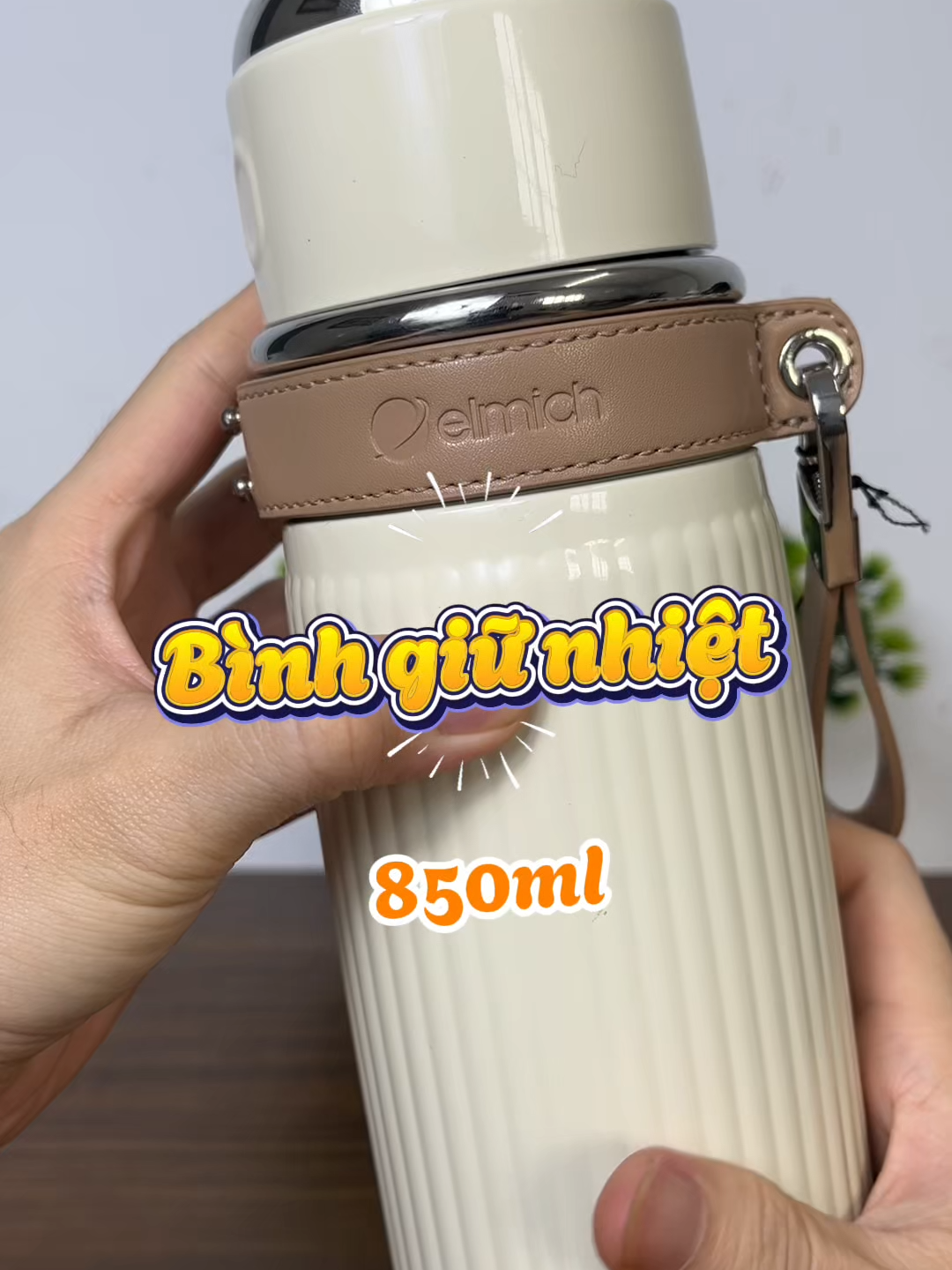 Bình giữ nhiệt 850ml Elmich #joymall #joymallelmich #joymallelmichchinhhang #elmich #hangchinhhang #mienphivanchuyen #chotdontiktok #muataitiktok #tiktokmademebuyit #tiktokshopvn #tiktokhome #tiktoktech #lygiunhiet #binhgiunhiet